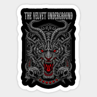 THE VELVET UNDERGROUND BAND DESIGN Sticker